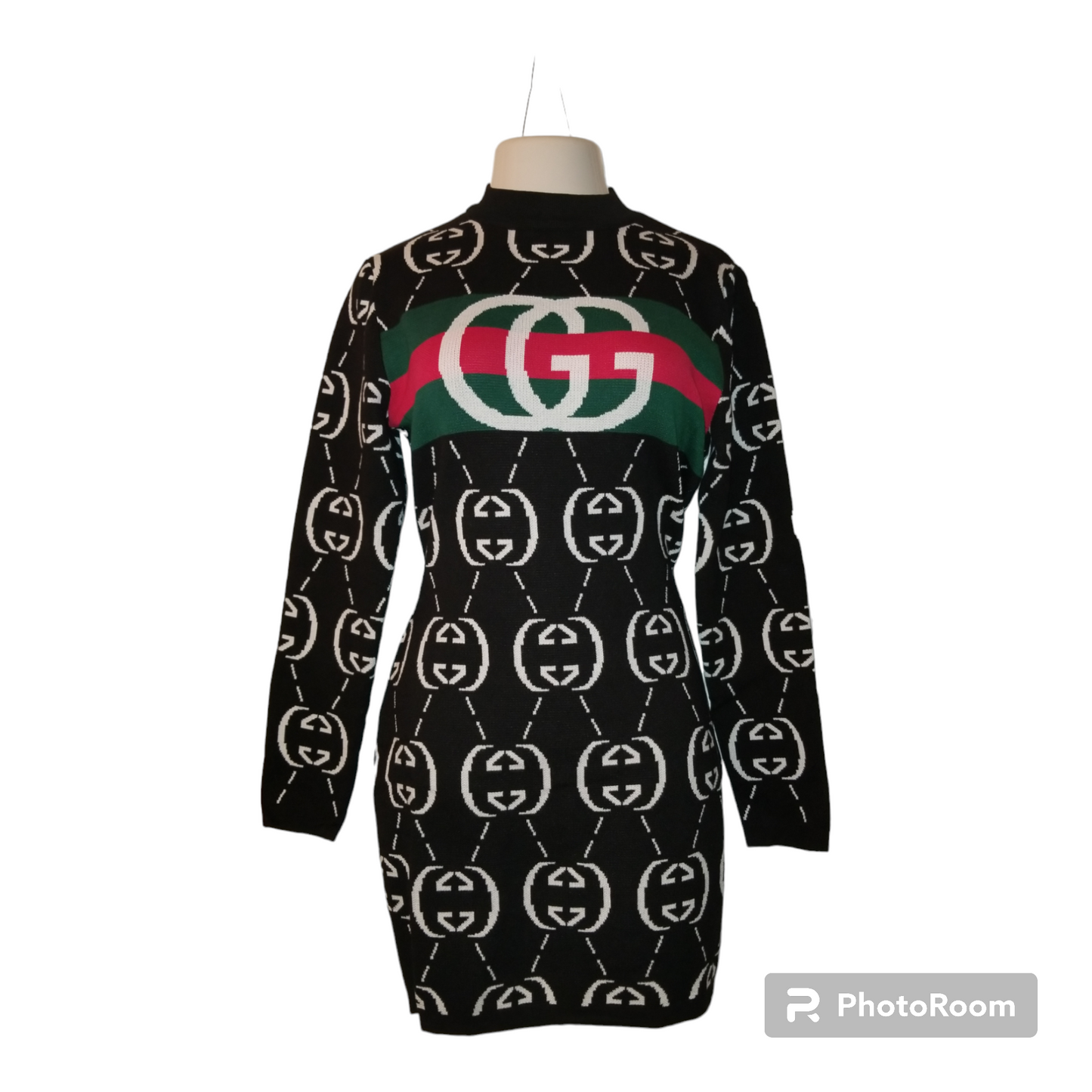 Gucci Inspired Sweater Dress