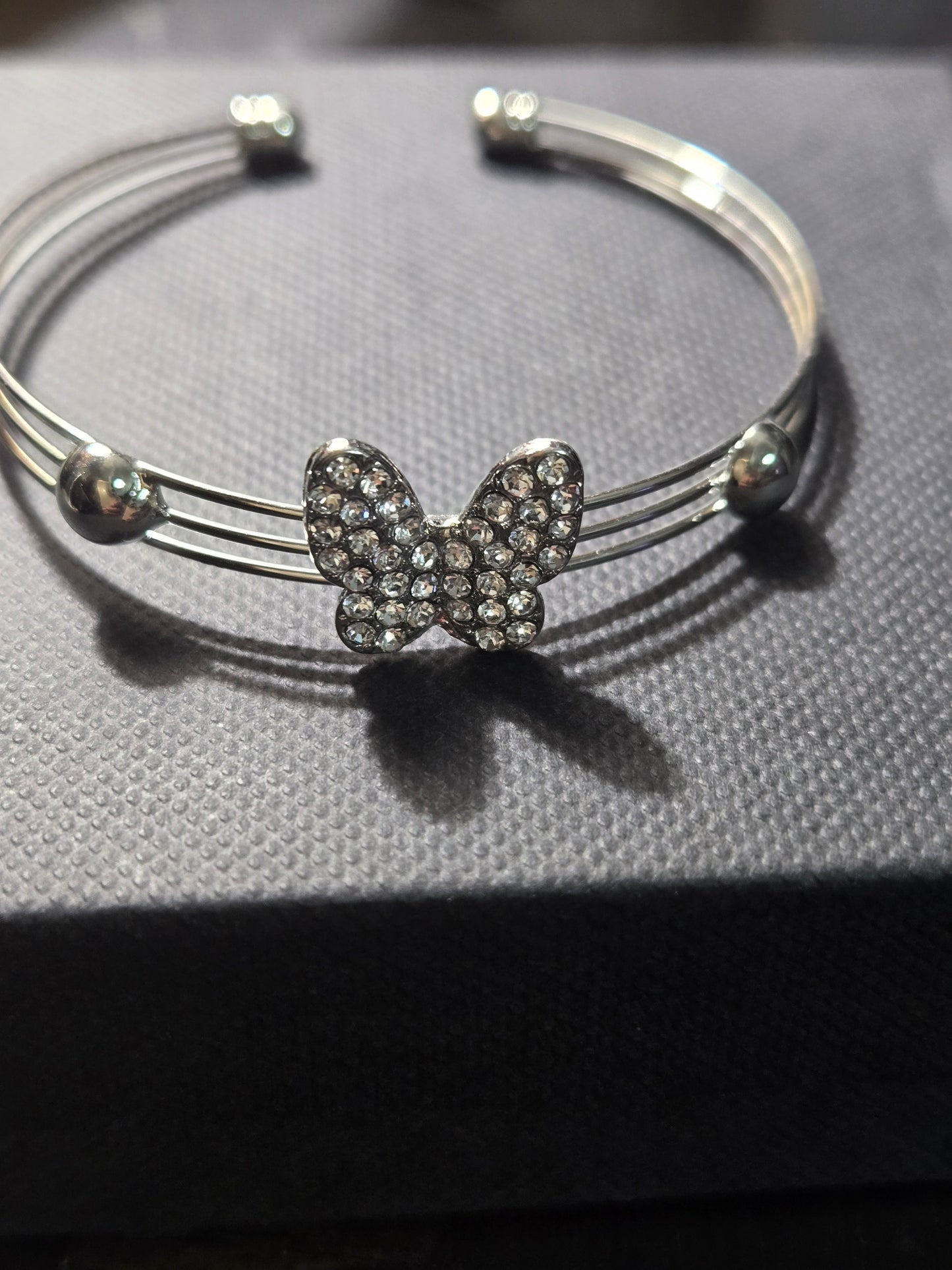 Little Girl butterfly bangle
