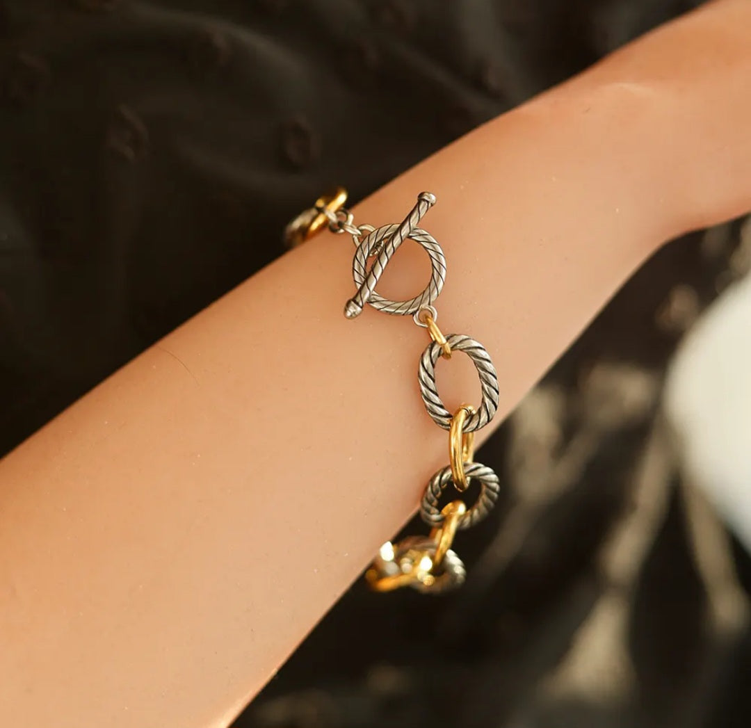 David Yurman inspired Bracelet