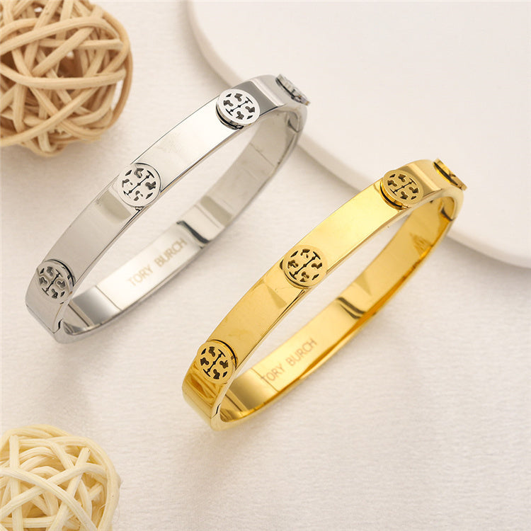 Tory Burch inspired Hinge Bangle