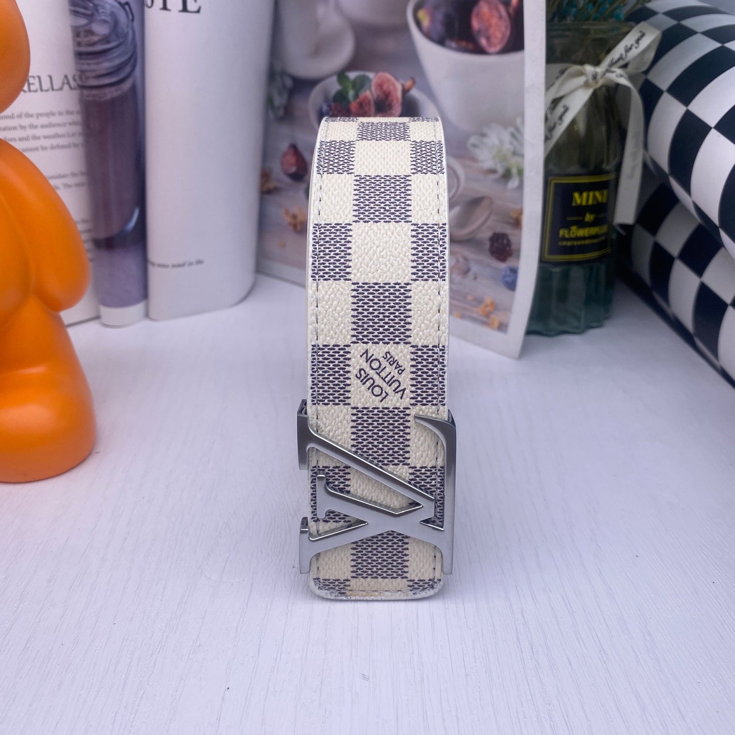 LV Designer Inspired Belt