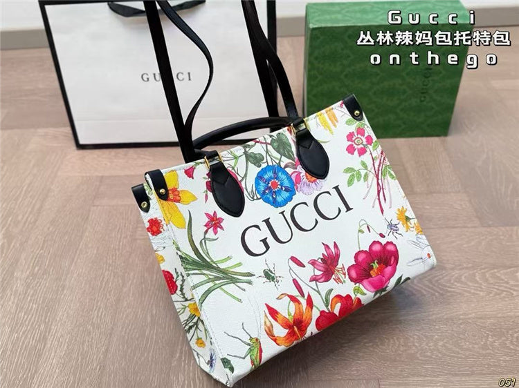 Gucci inspired Tote Bag
