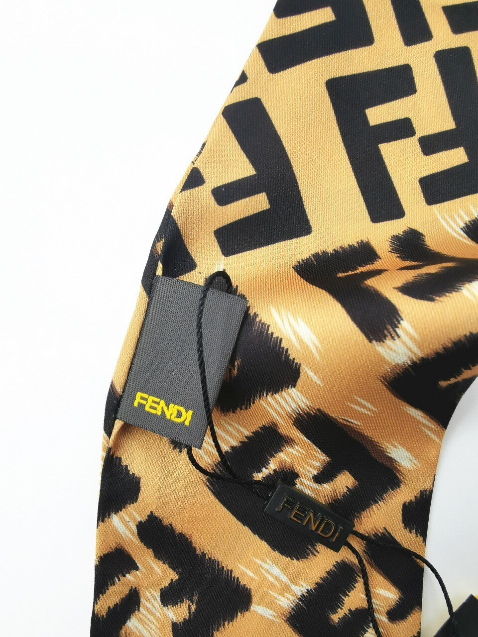 Fendi inspired Twill Ribbon Scarves