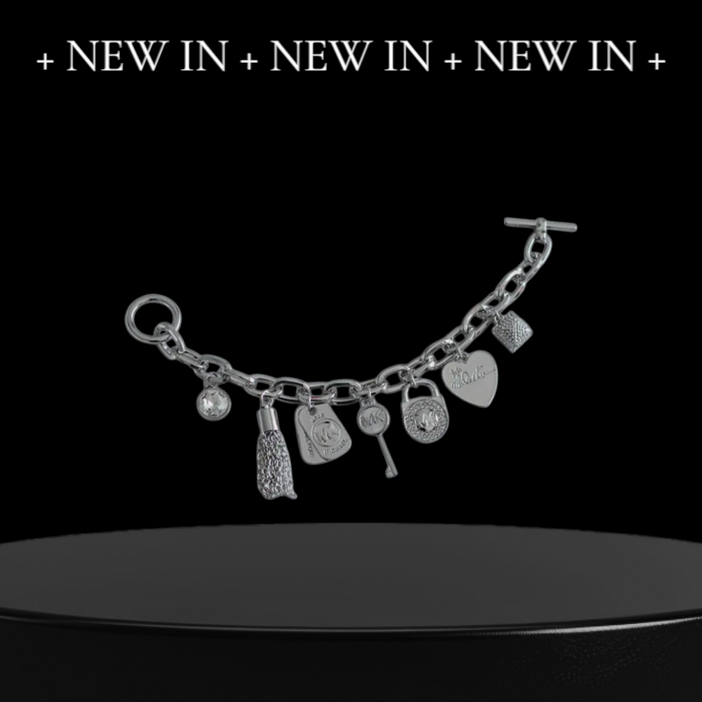 Michael kors inspired charm bracelet