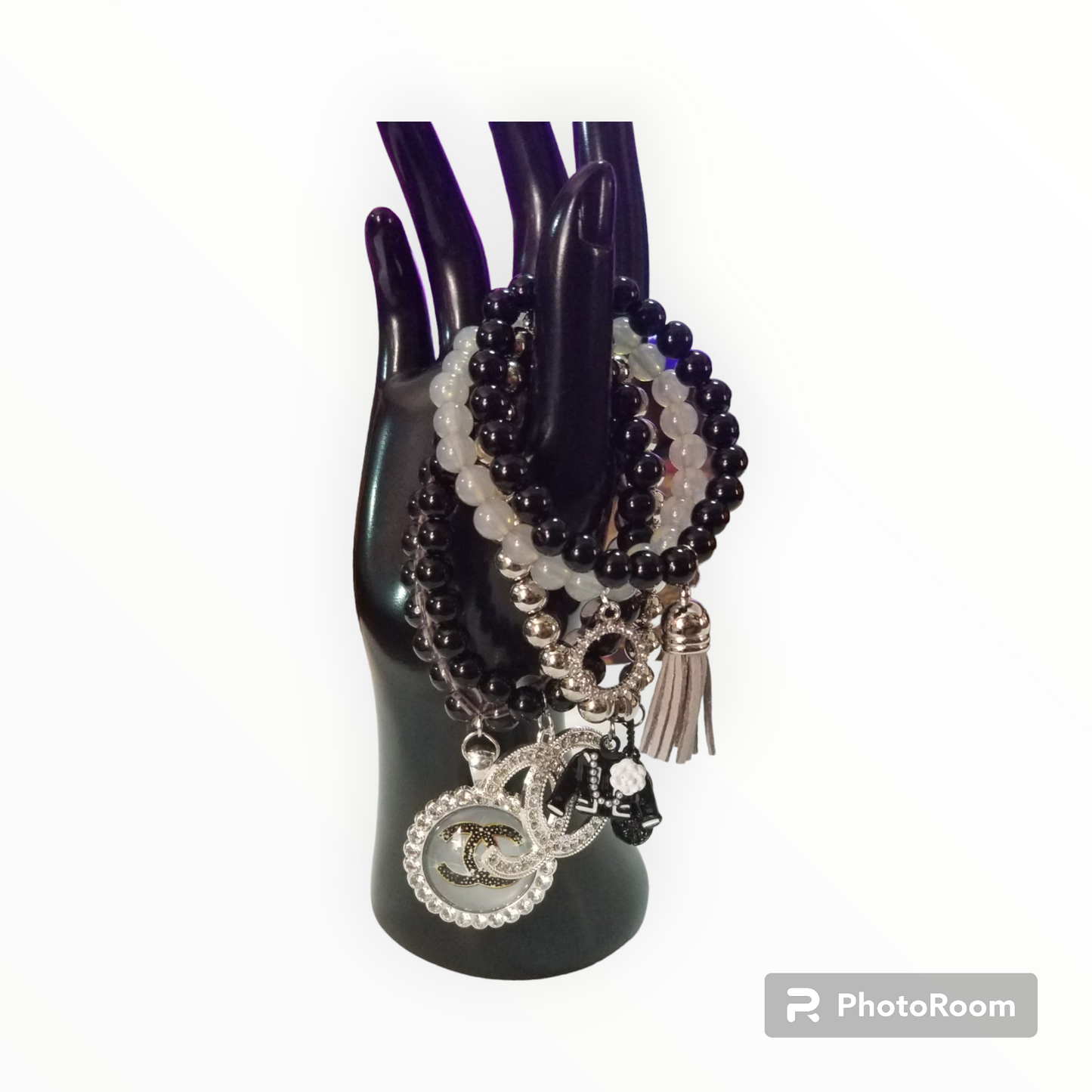 Custom made designer charm bracelet