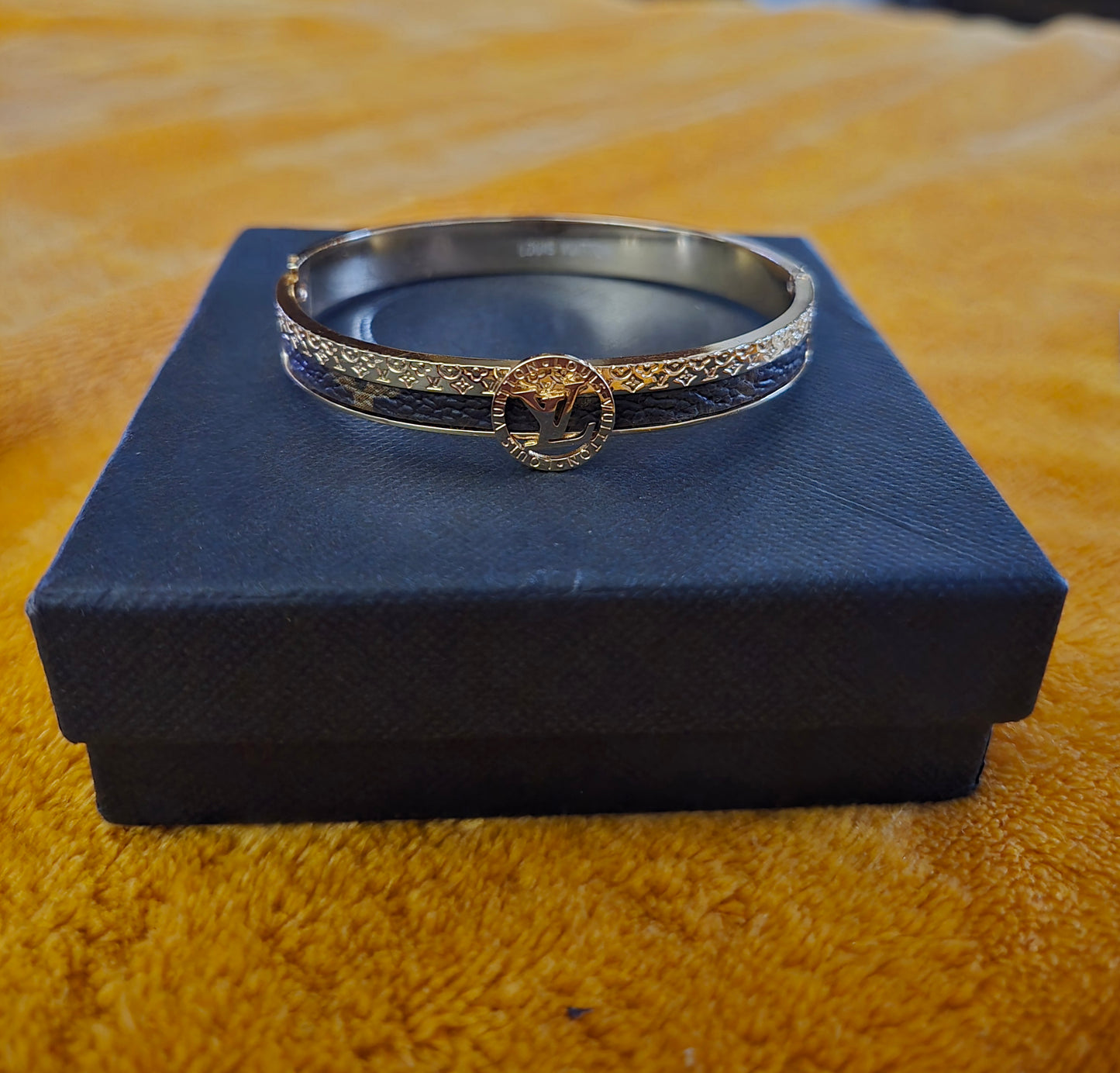 LV Designer Inspired Bangle