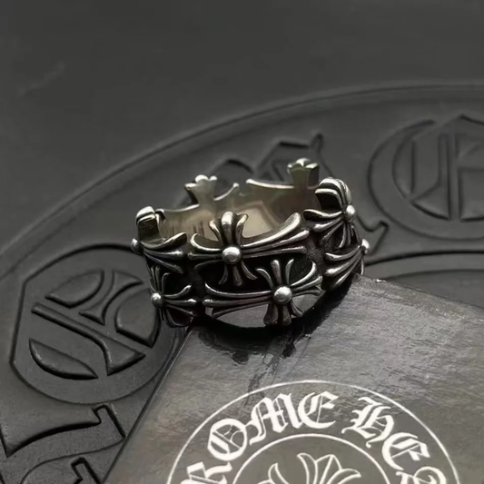 Chrome Heart inspired Ring