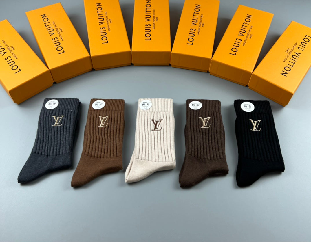 Lv inspired Socks