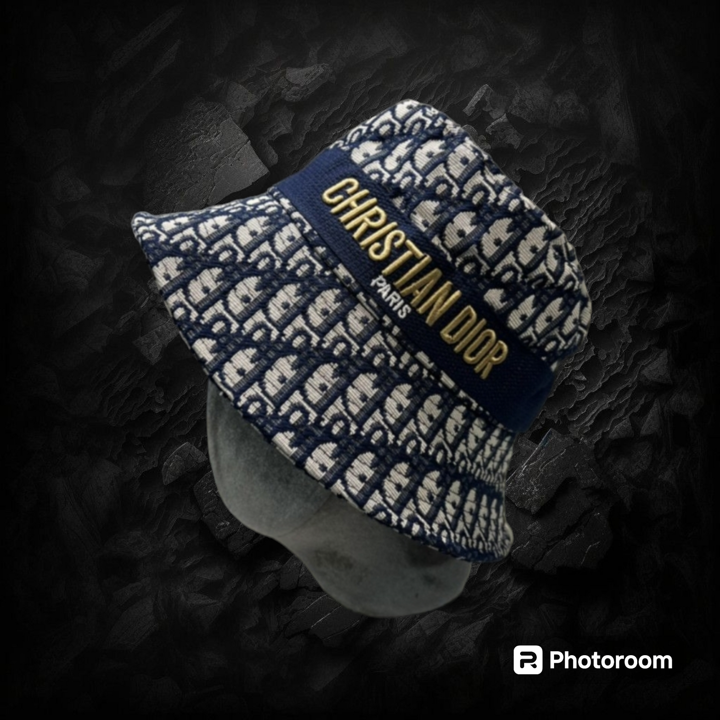 CD Designer inspired bucket hat