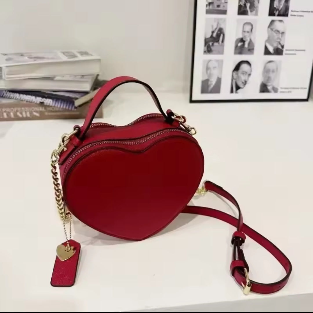 Coach Heart Shape handbag