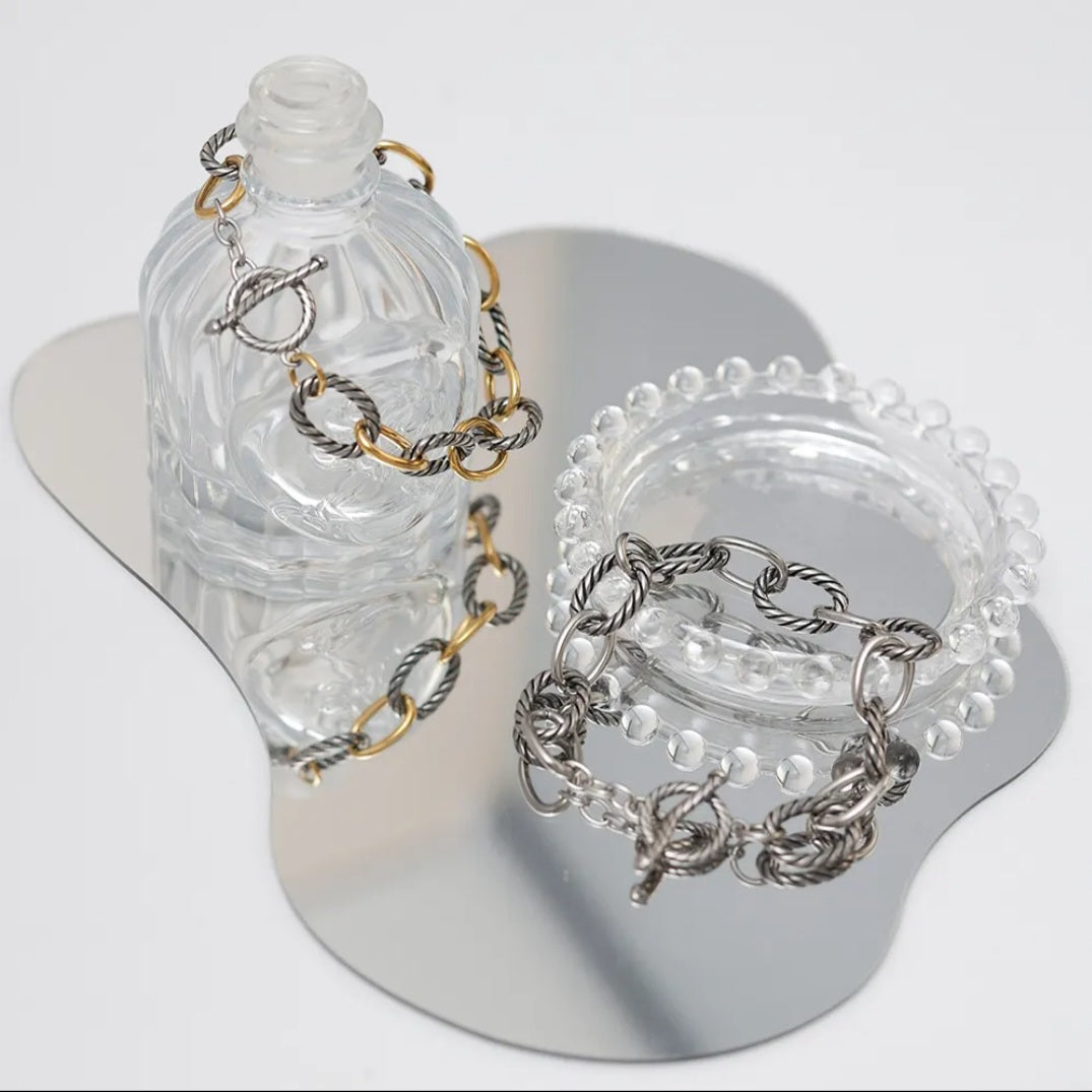 David Yurman inspired Bracelet