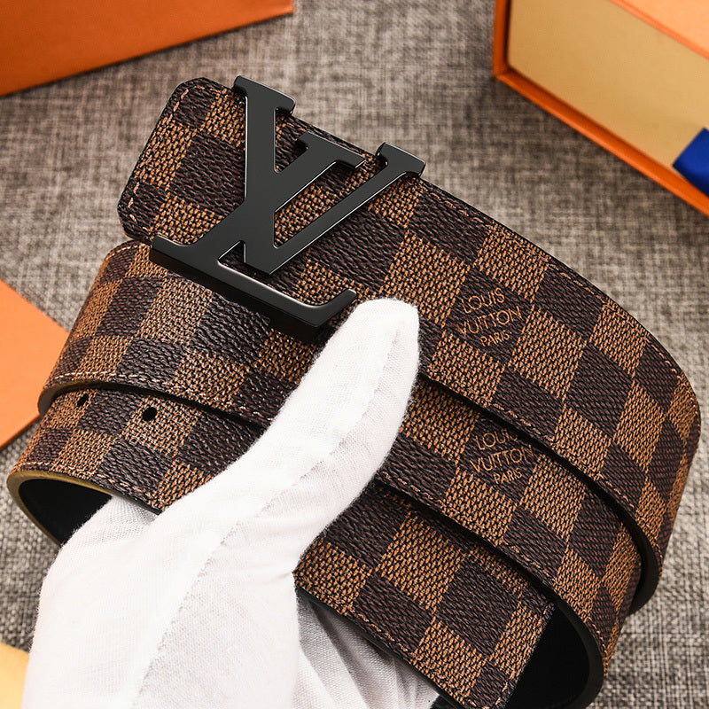 LV Damier Ebene Designer Inspired Belt