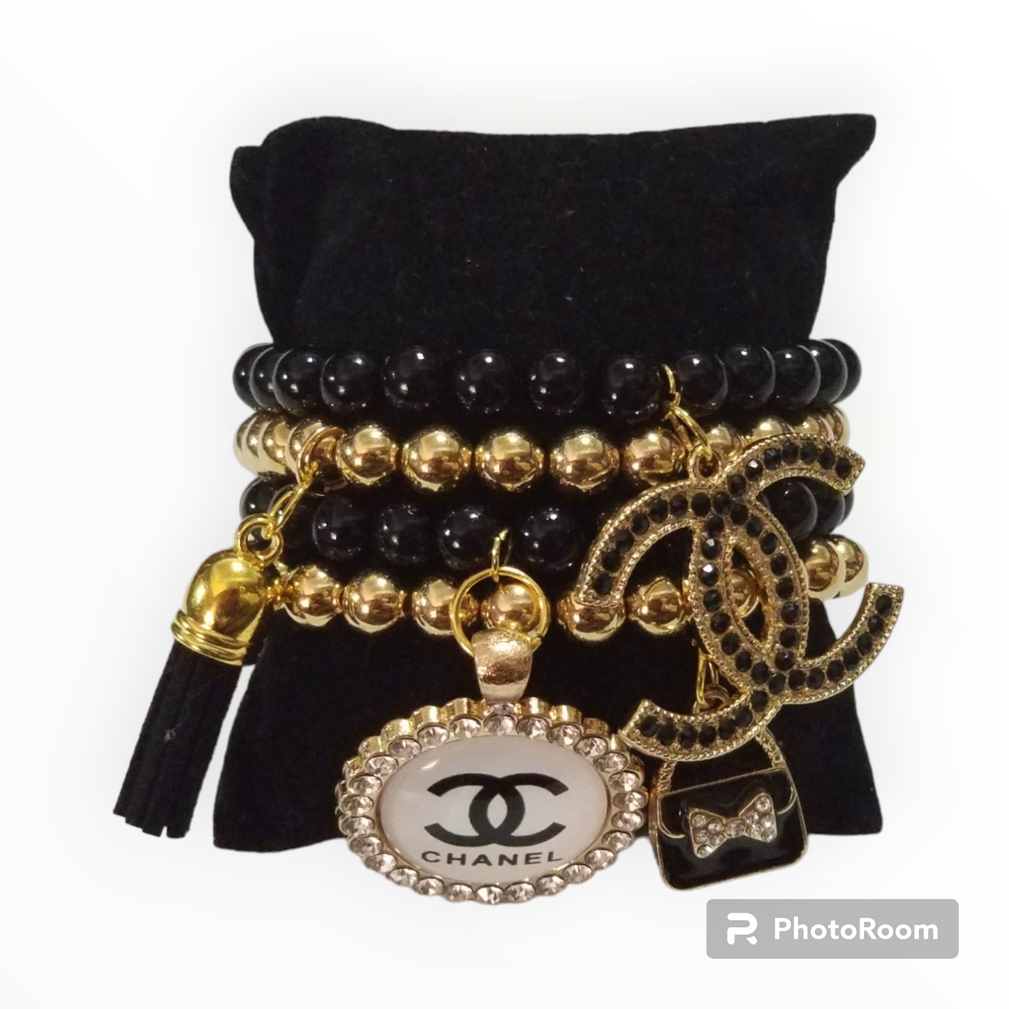 Designer charm bracelet