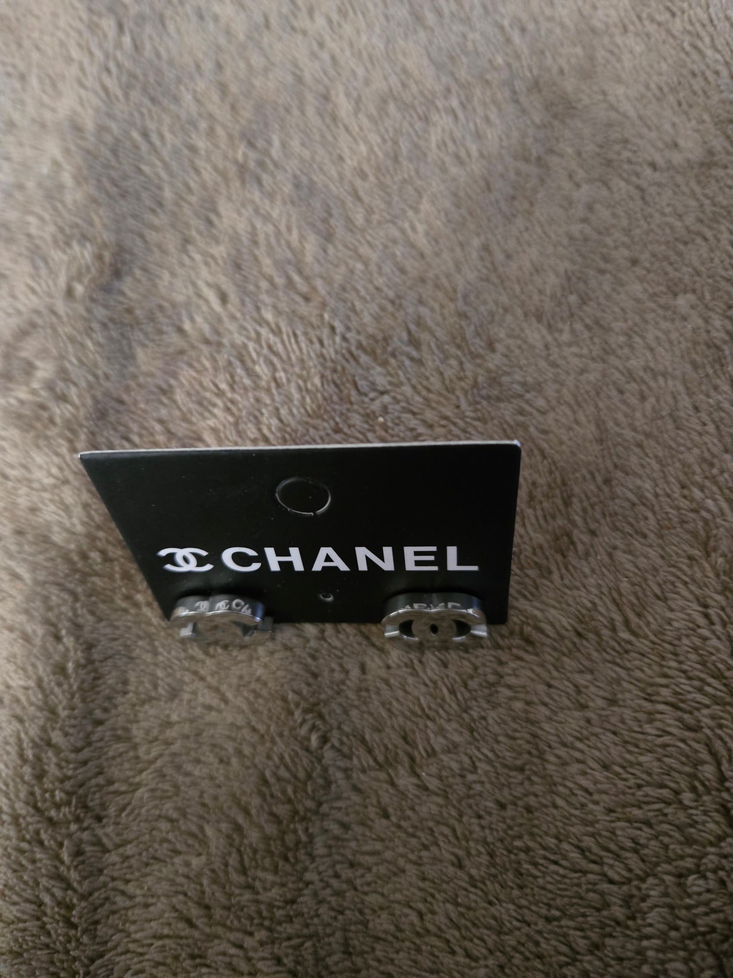 Chanel inspired earrings