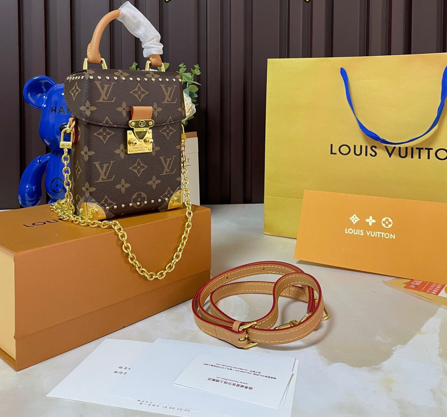 LV inspired camera box