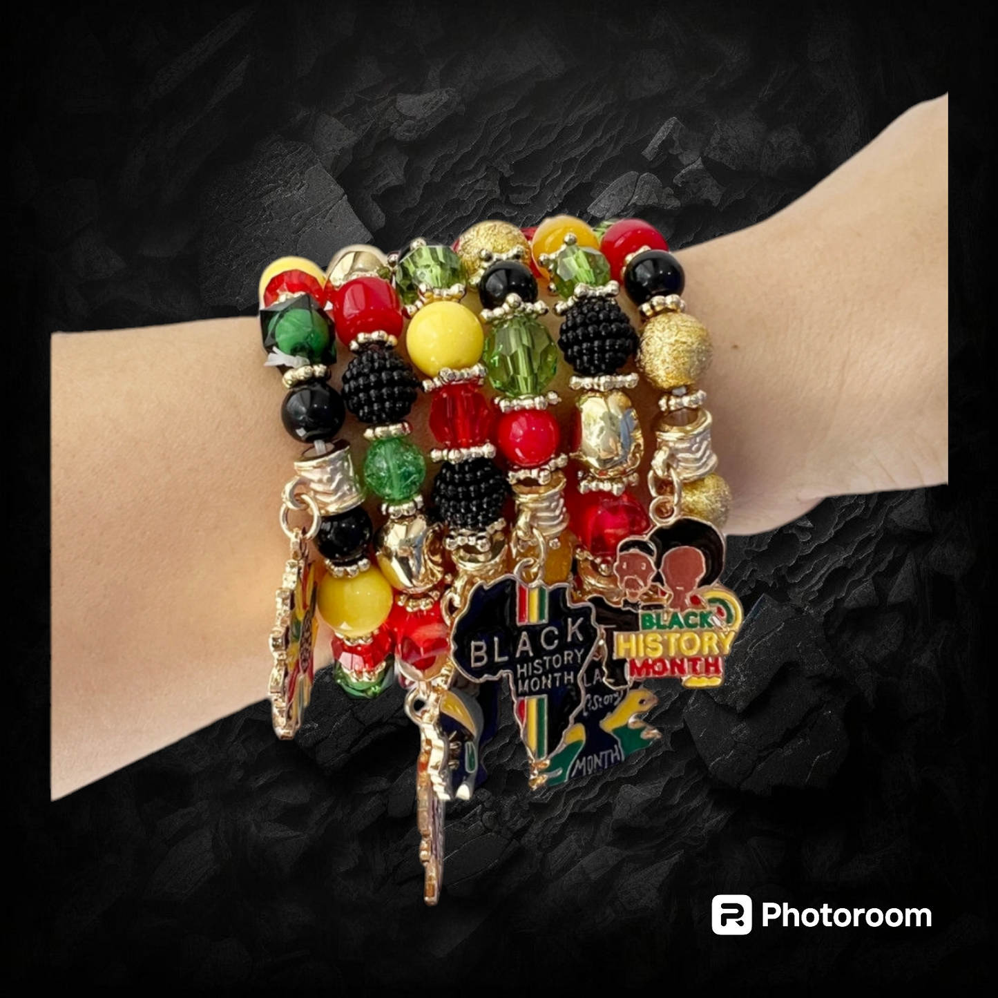 African beaded bracelets