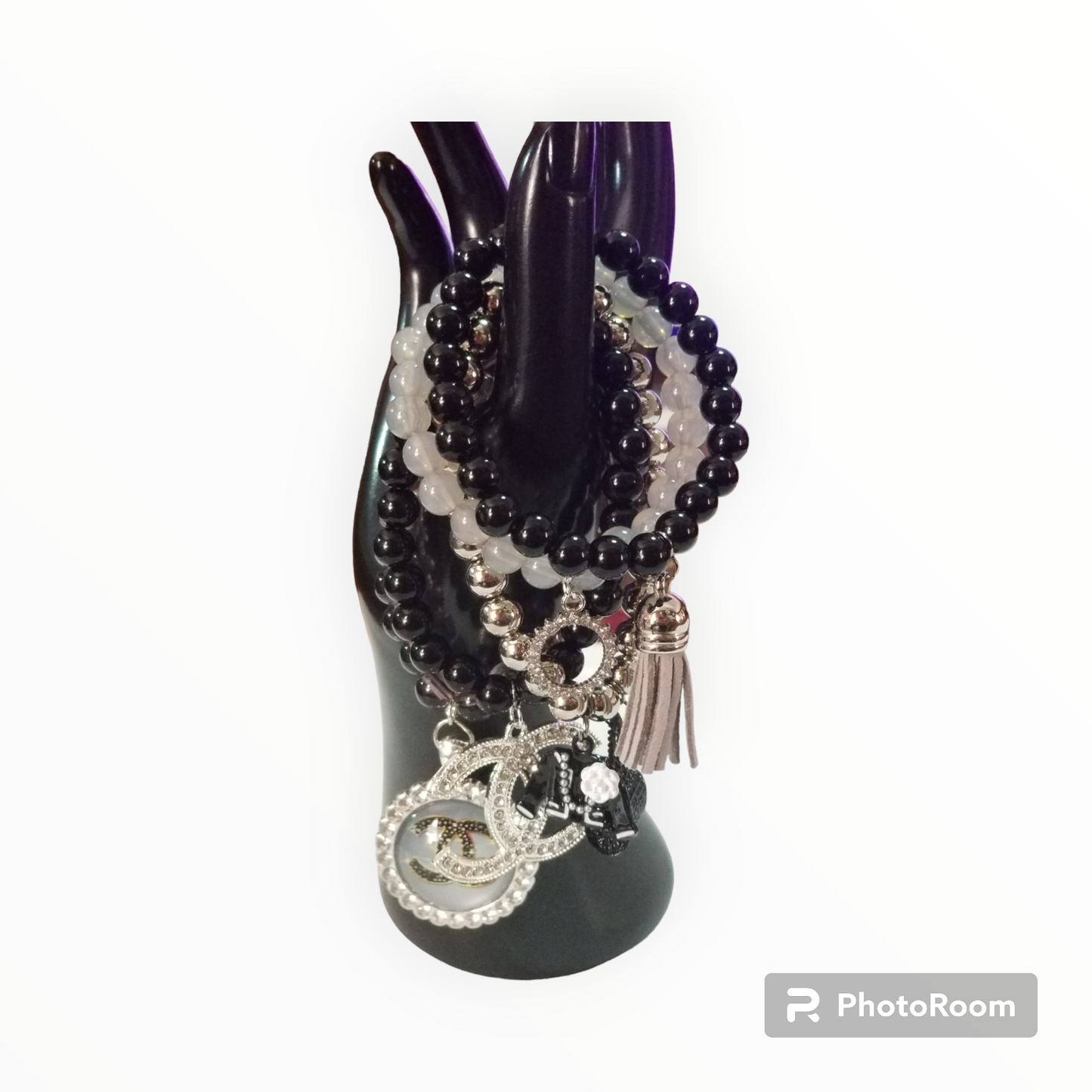 Custom made designer charm bracelet