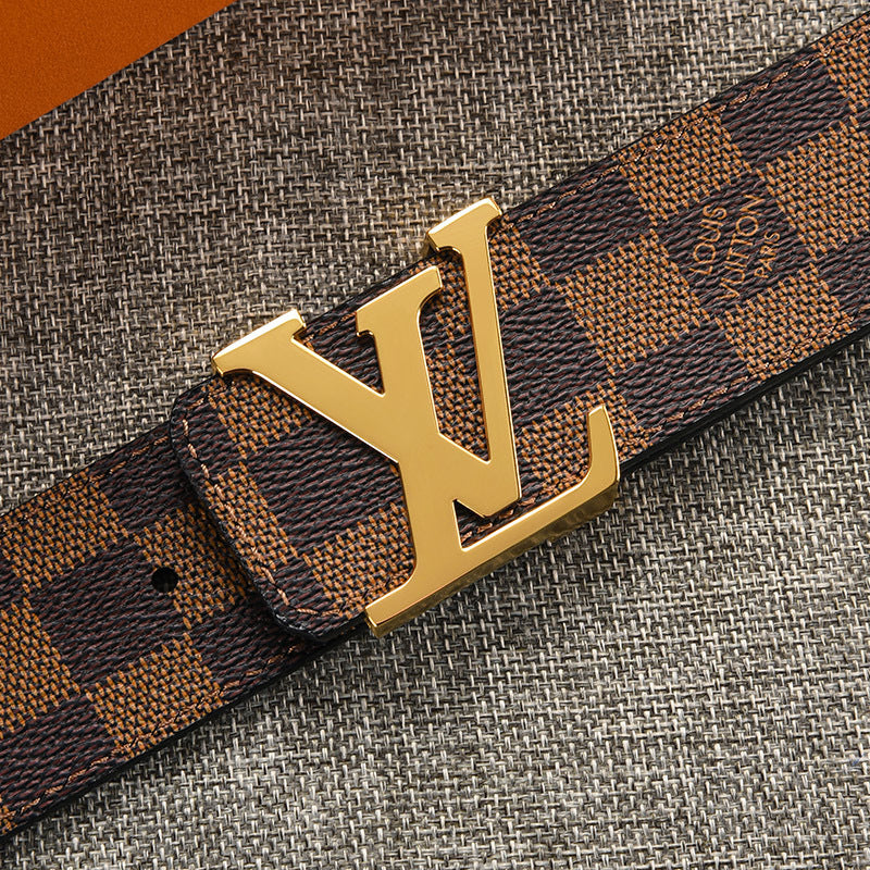 LV Damier Ebene Designer Inspired Belt