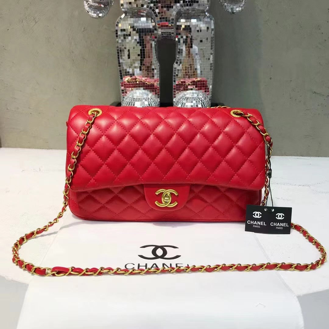 Chanel inspired quilted handbag