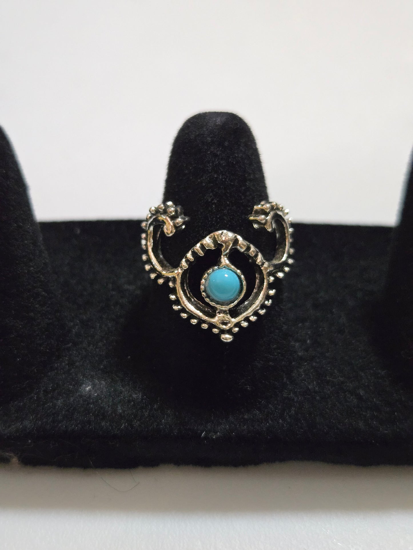 Boho Vintage inspire Turquoise Rings