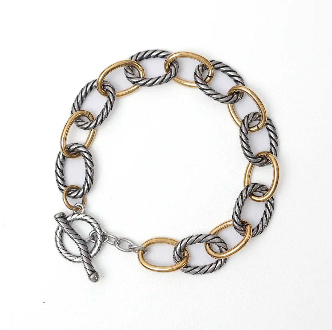 David Yurman inspired Bracelet
