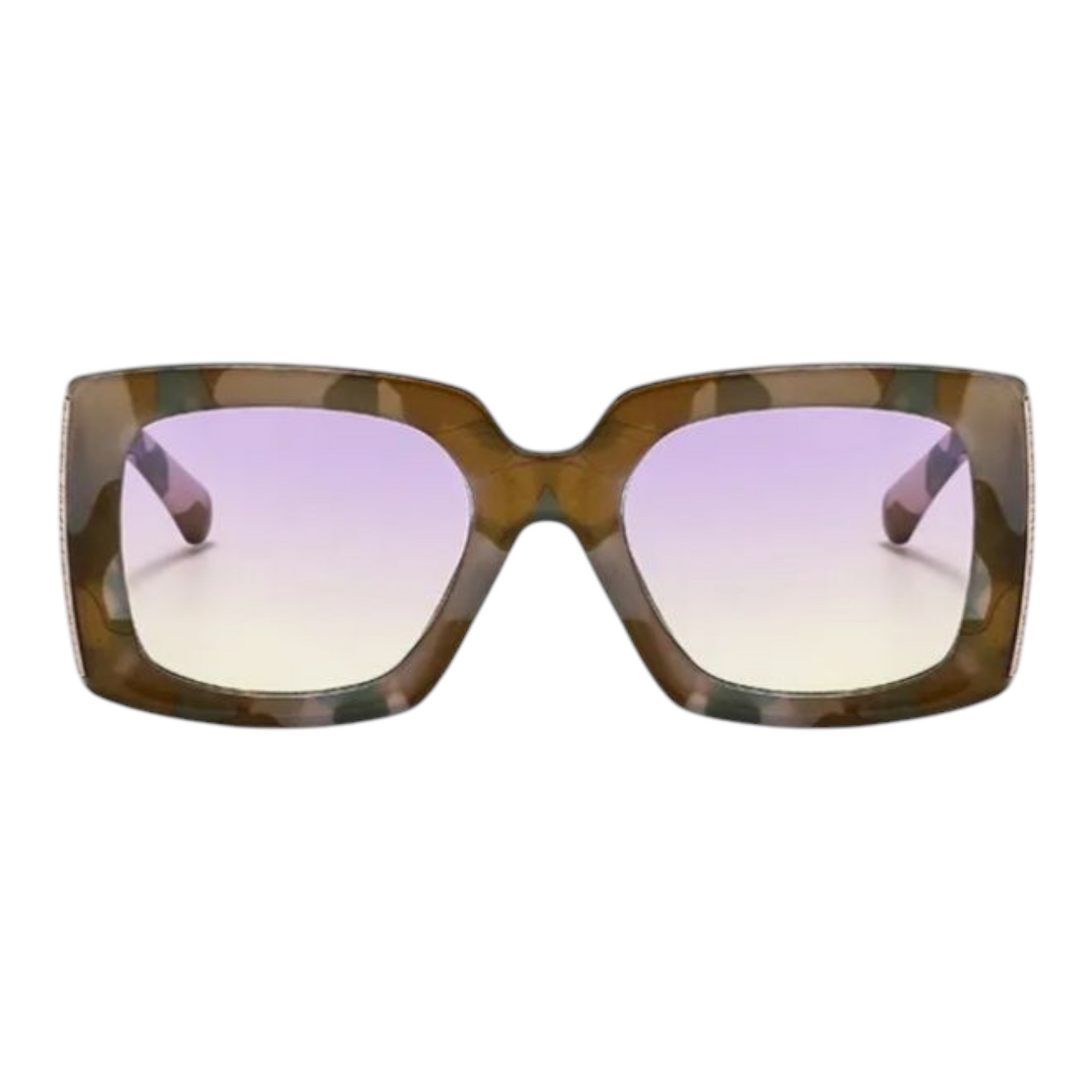 Camouflage Square Sunglasses
