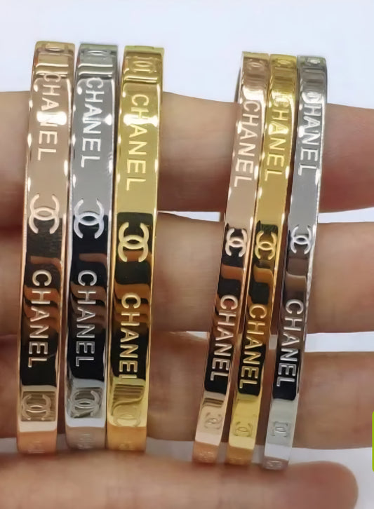 Chanel inspired Bangle