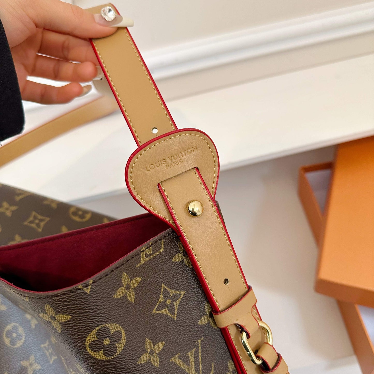 LV inspired Handbag