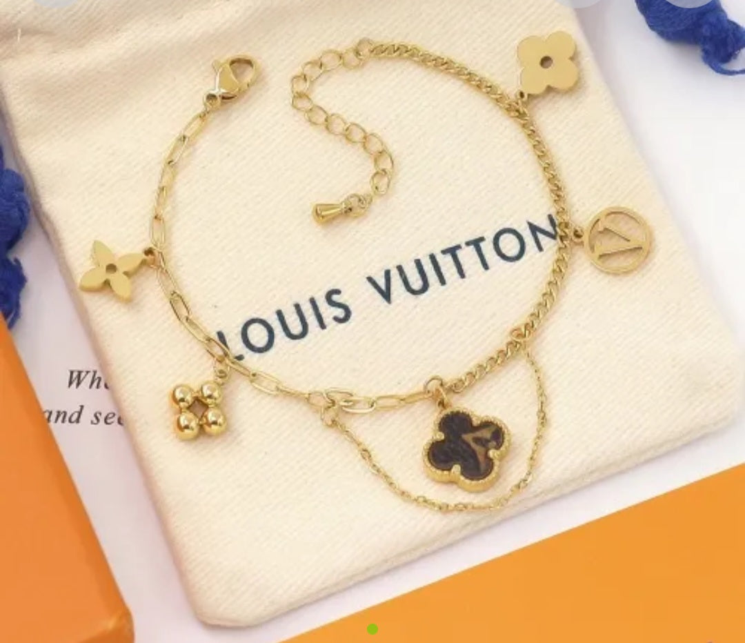 LV Designer Inspired Bracelet
