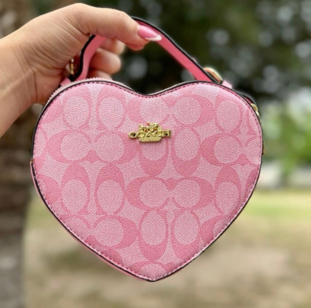 Coach Heart Shape handbag