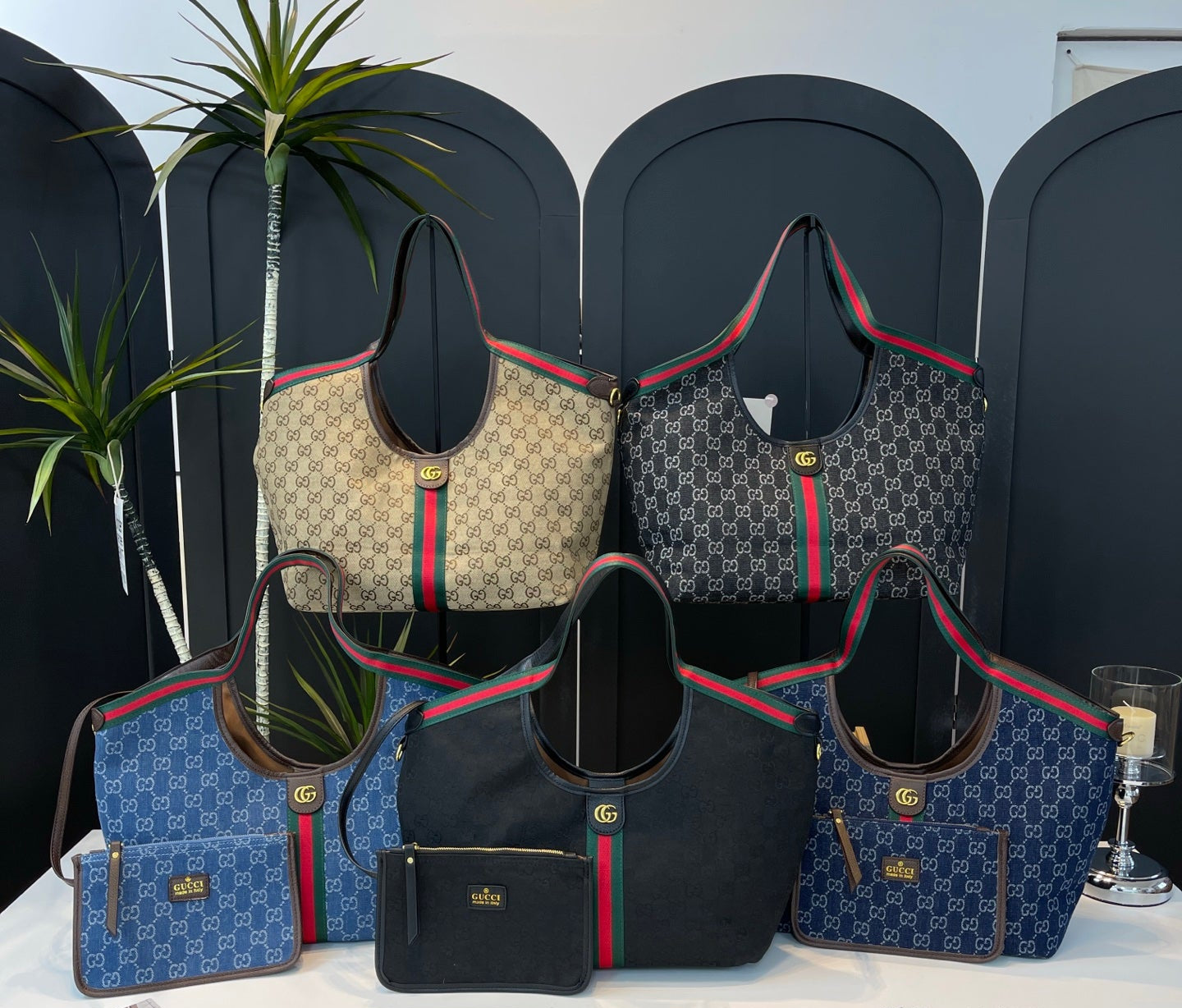 Gucci inspired Drop Shoulder Bag