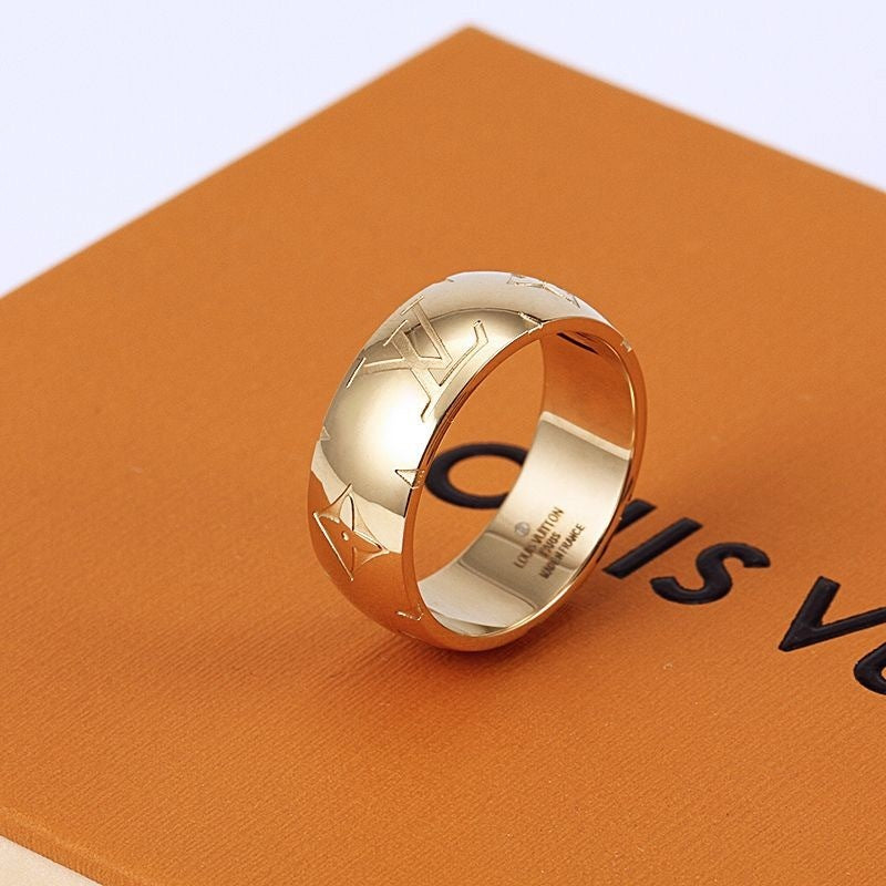 LV Designer Inspired Ring