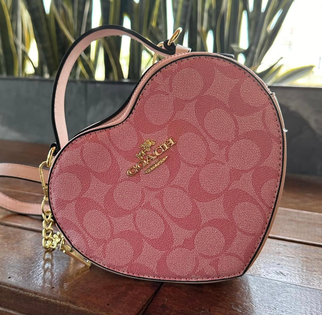 Coach Heart Shape handbag