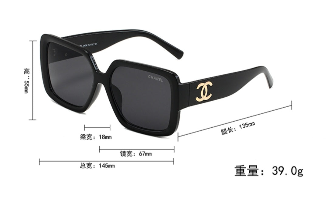 Chanel inspired Sunglasses