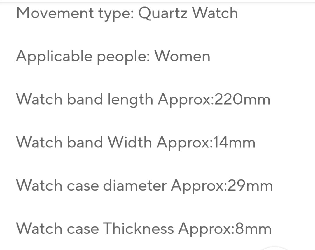 Women Quartz Watch
