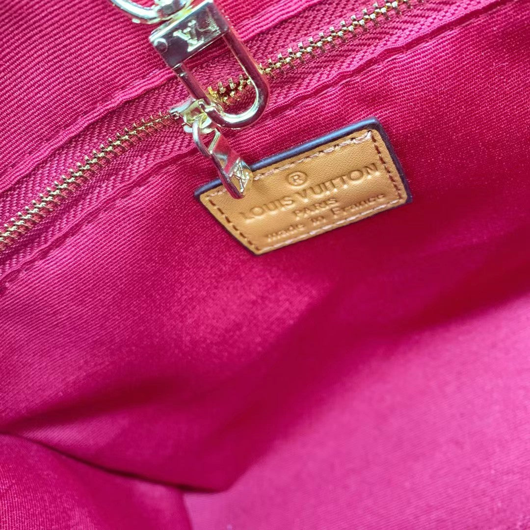 LV inspired reverse tote bag