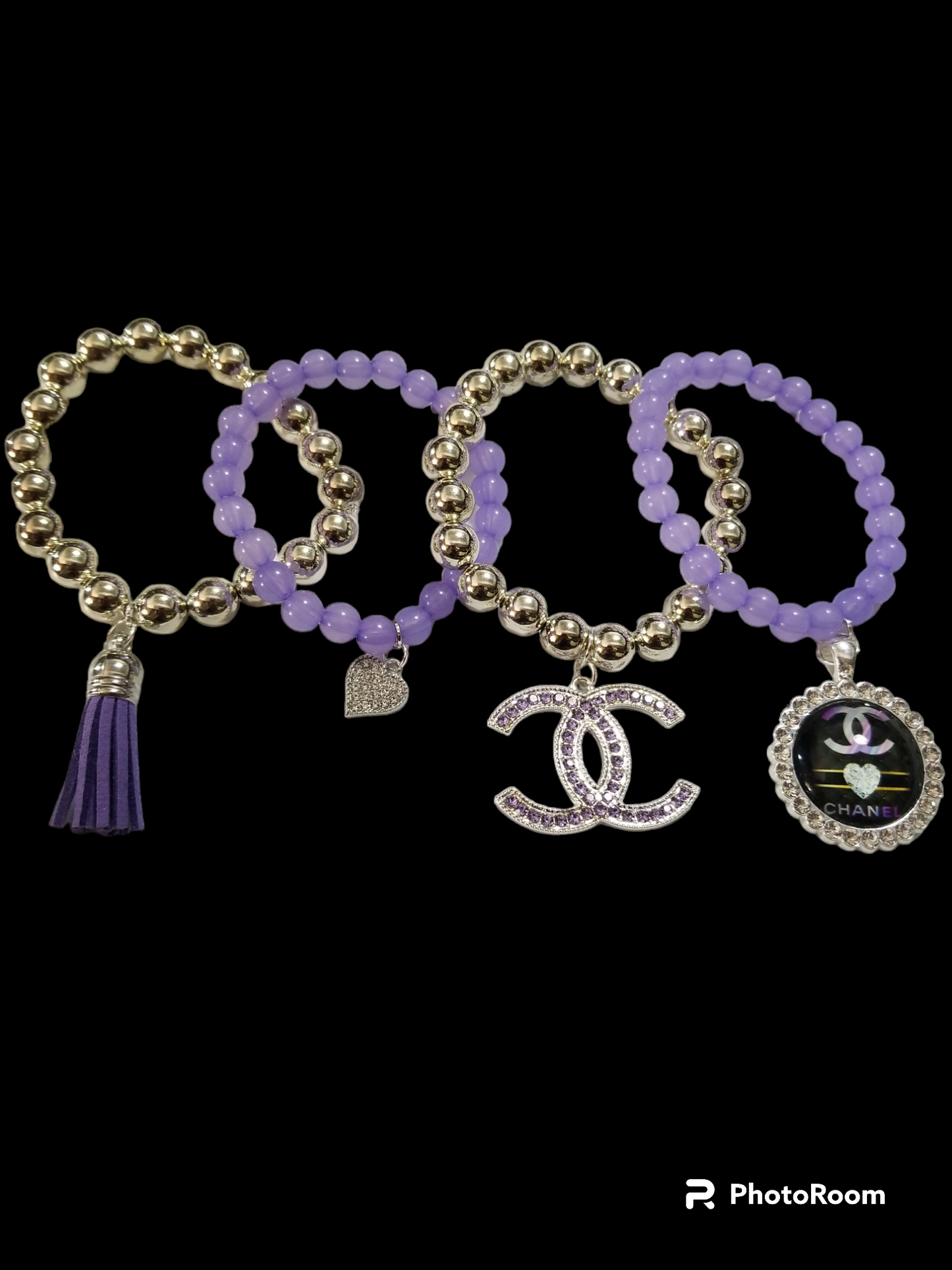 Custom made charm bracelets