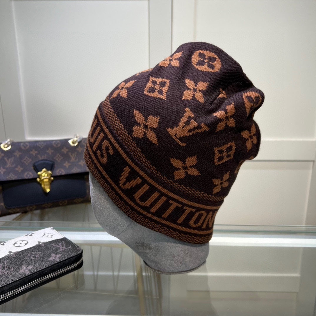 LV inspired Bennie Hats