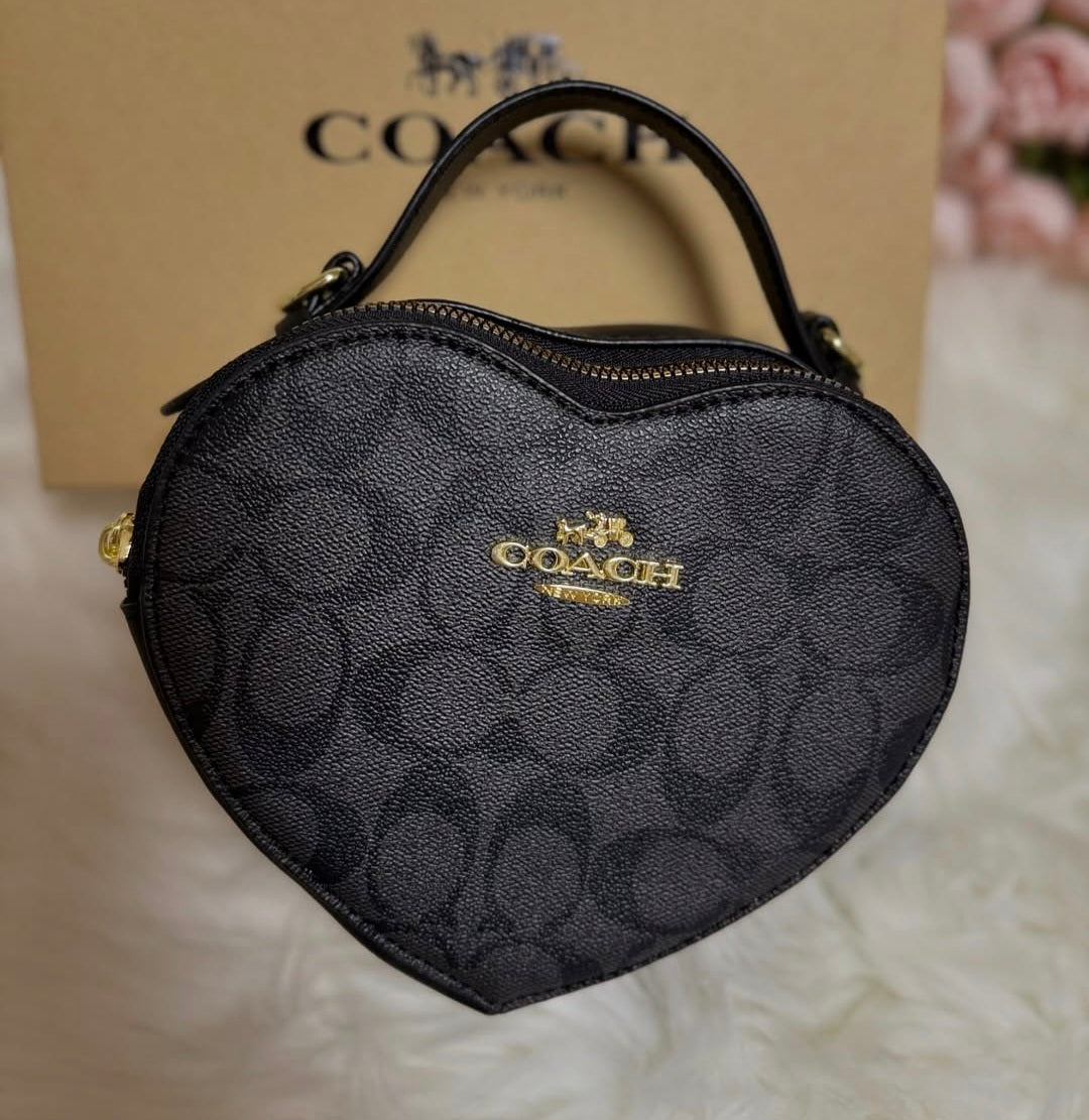 Coach Heart Shape handbag
