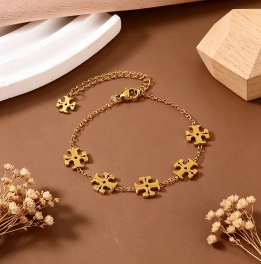 Tory Burch inspired bracelet