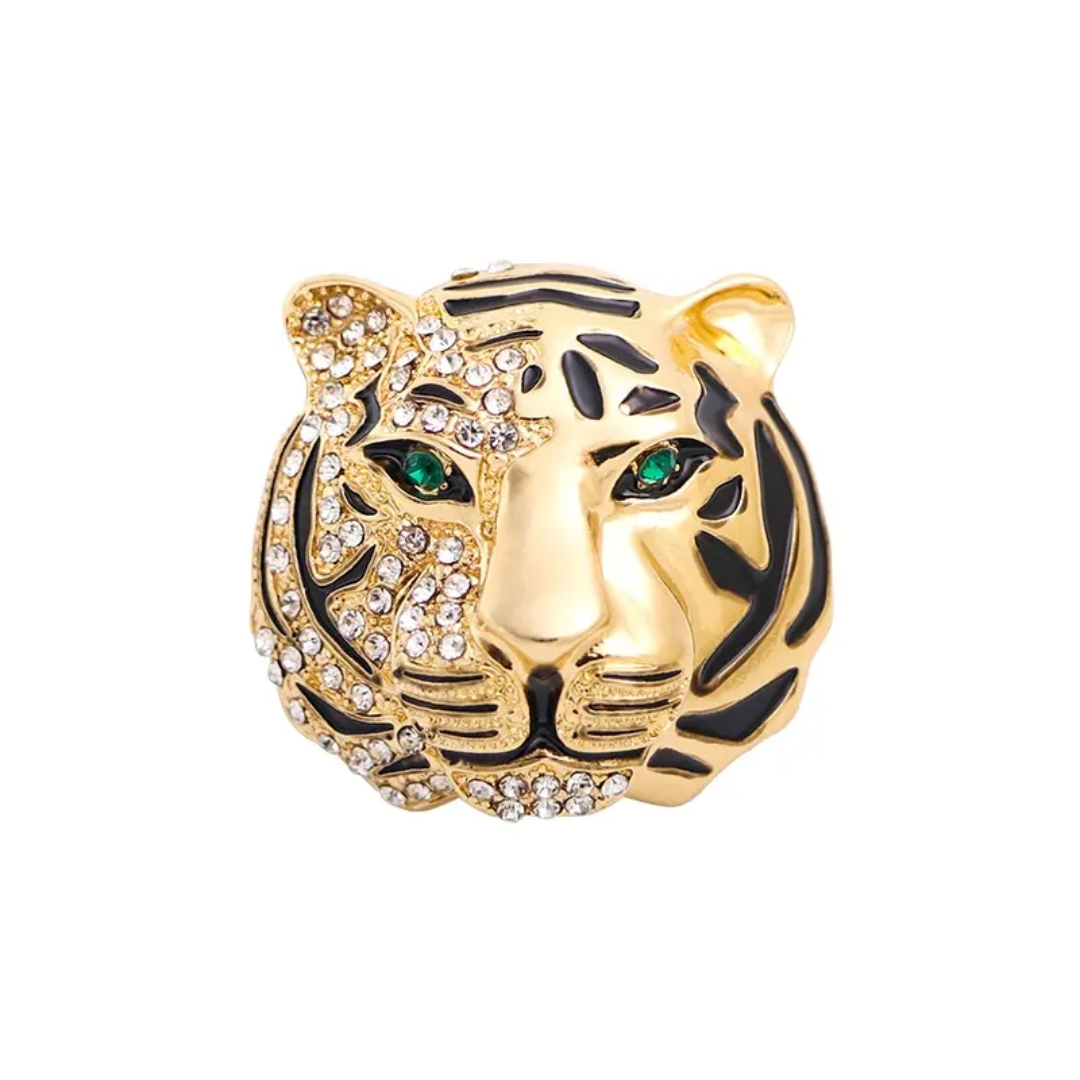 Tiger Brooches