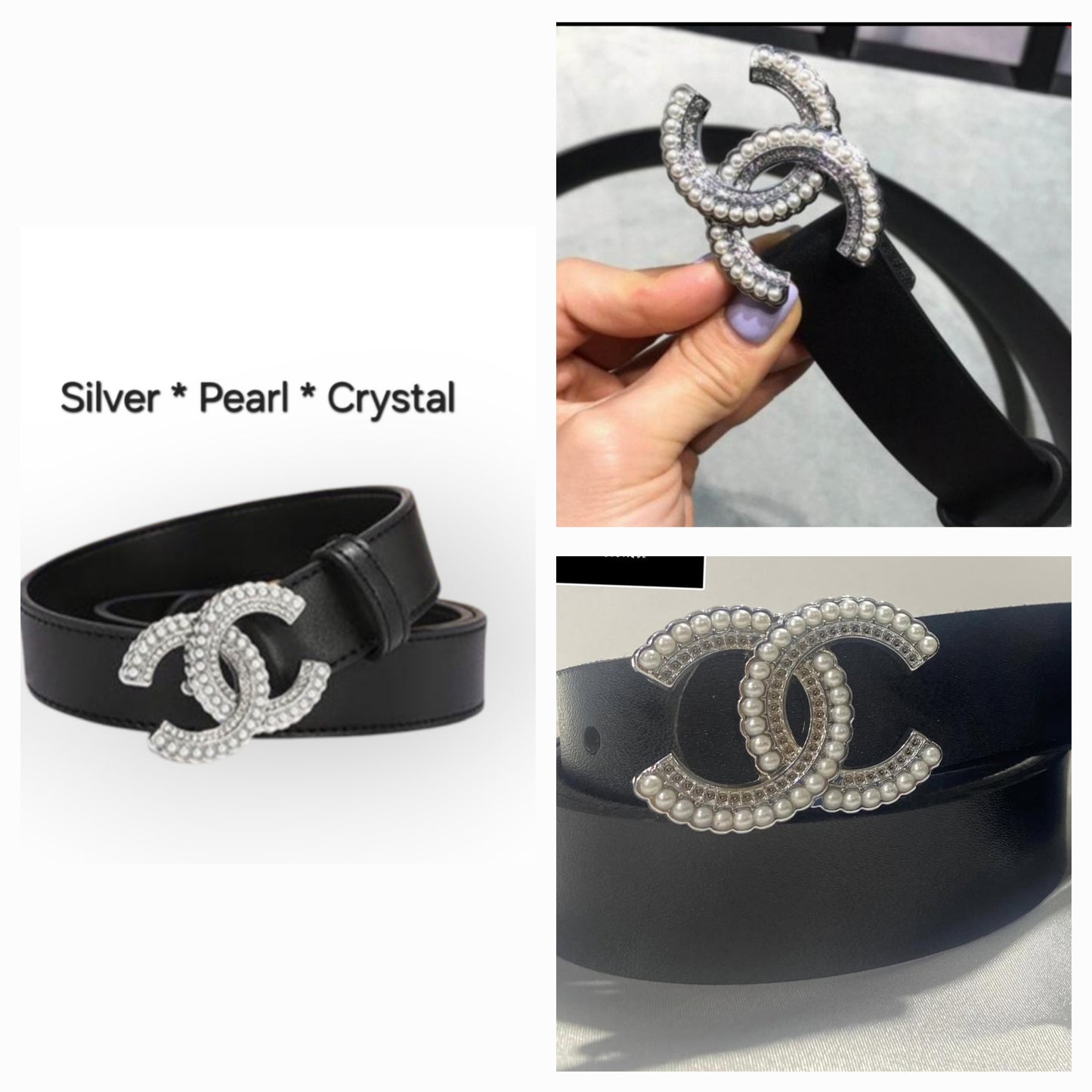 Chanel inspired belt s