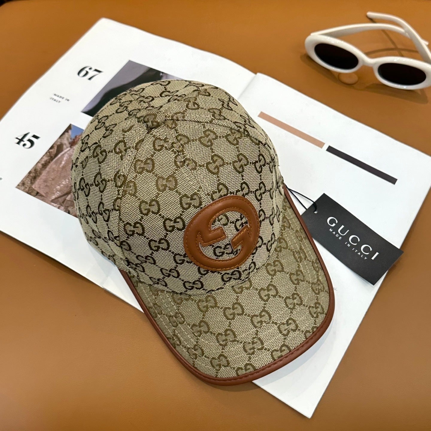 Gucci inspired baseball cap