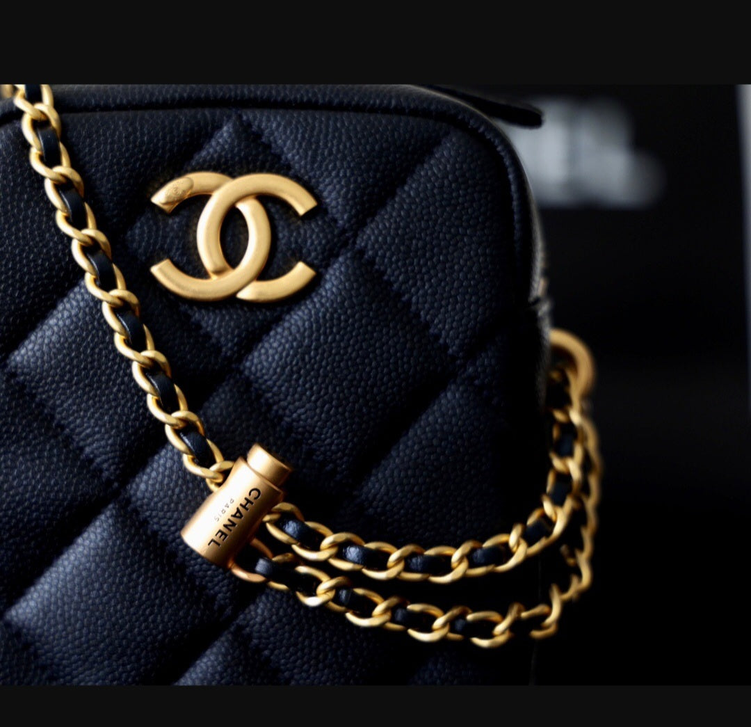Chanel inspired camera bag