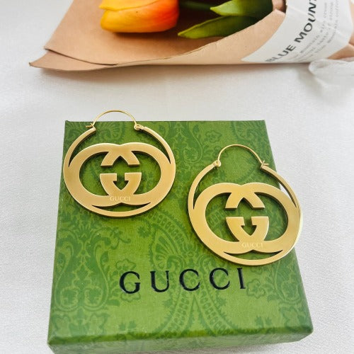 Gucci inspired Hoop Earrings