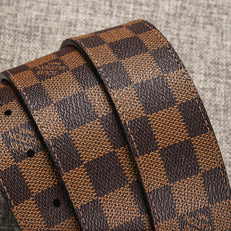 LV Damier Ebene Designer Inspired Belt
