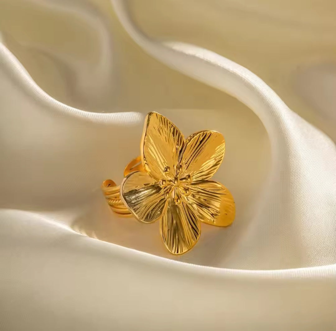 Stainless Steel flower rings