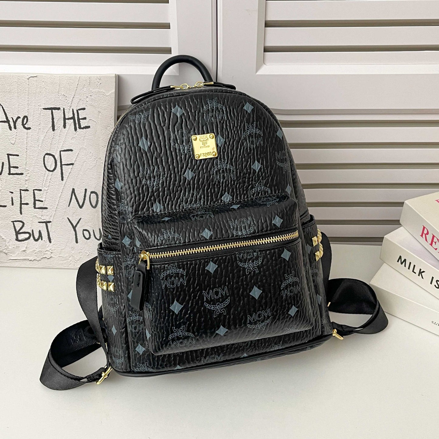 MCM Inspired Backpack