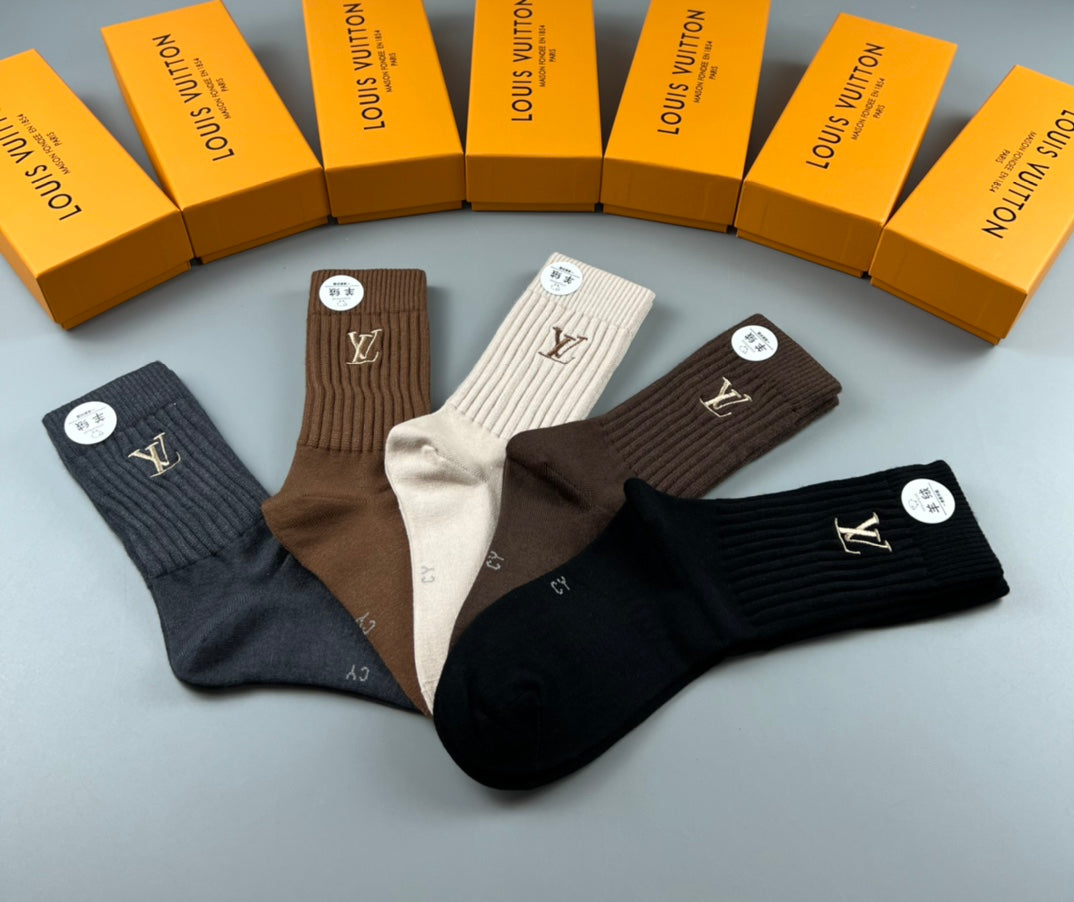 Lv inspired Socks