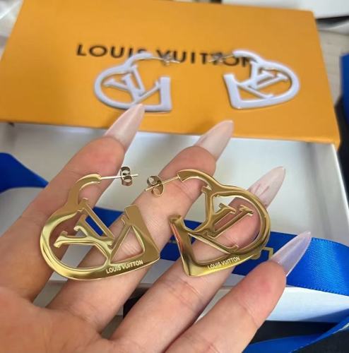 LV inspired Earrings